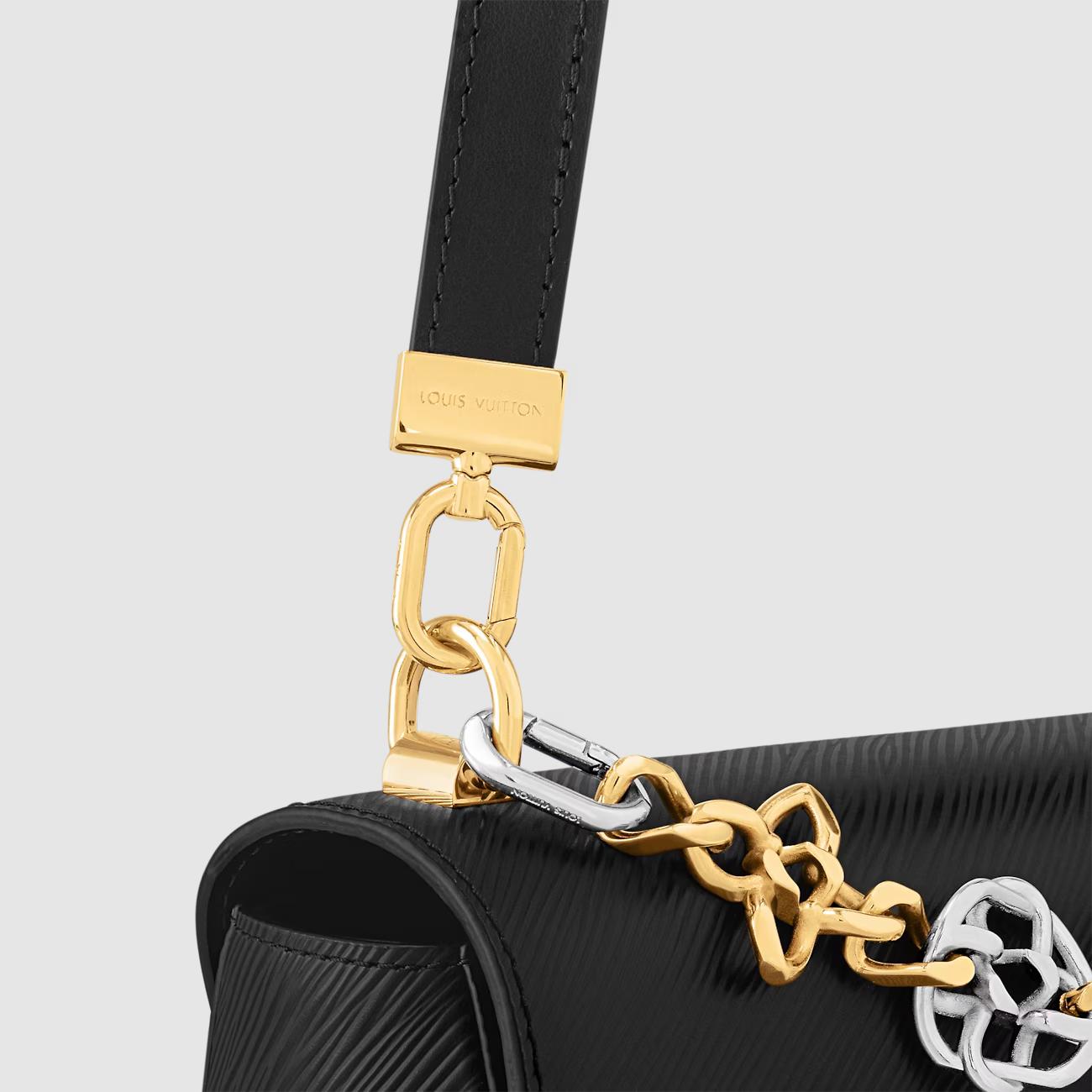 Túi Louis Vuitton Twist MM Nữ Đen